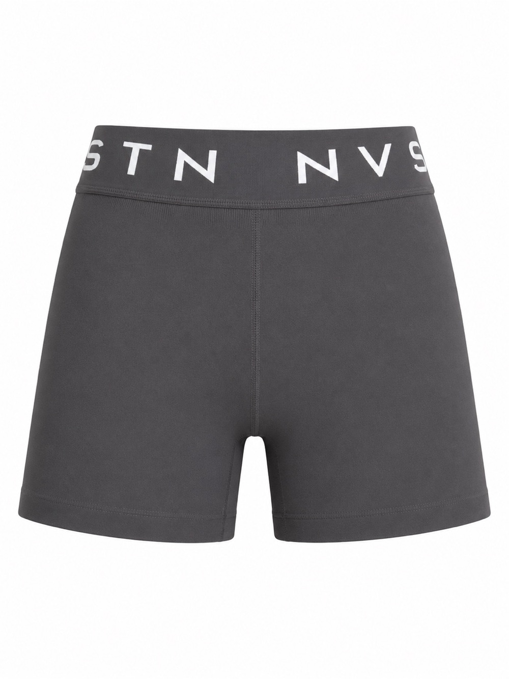 Navigation Gray High Rise Bike Shorts Size M Athletic Compression Activewear